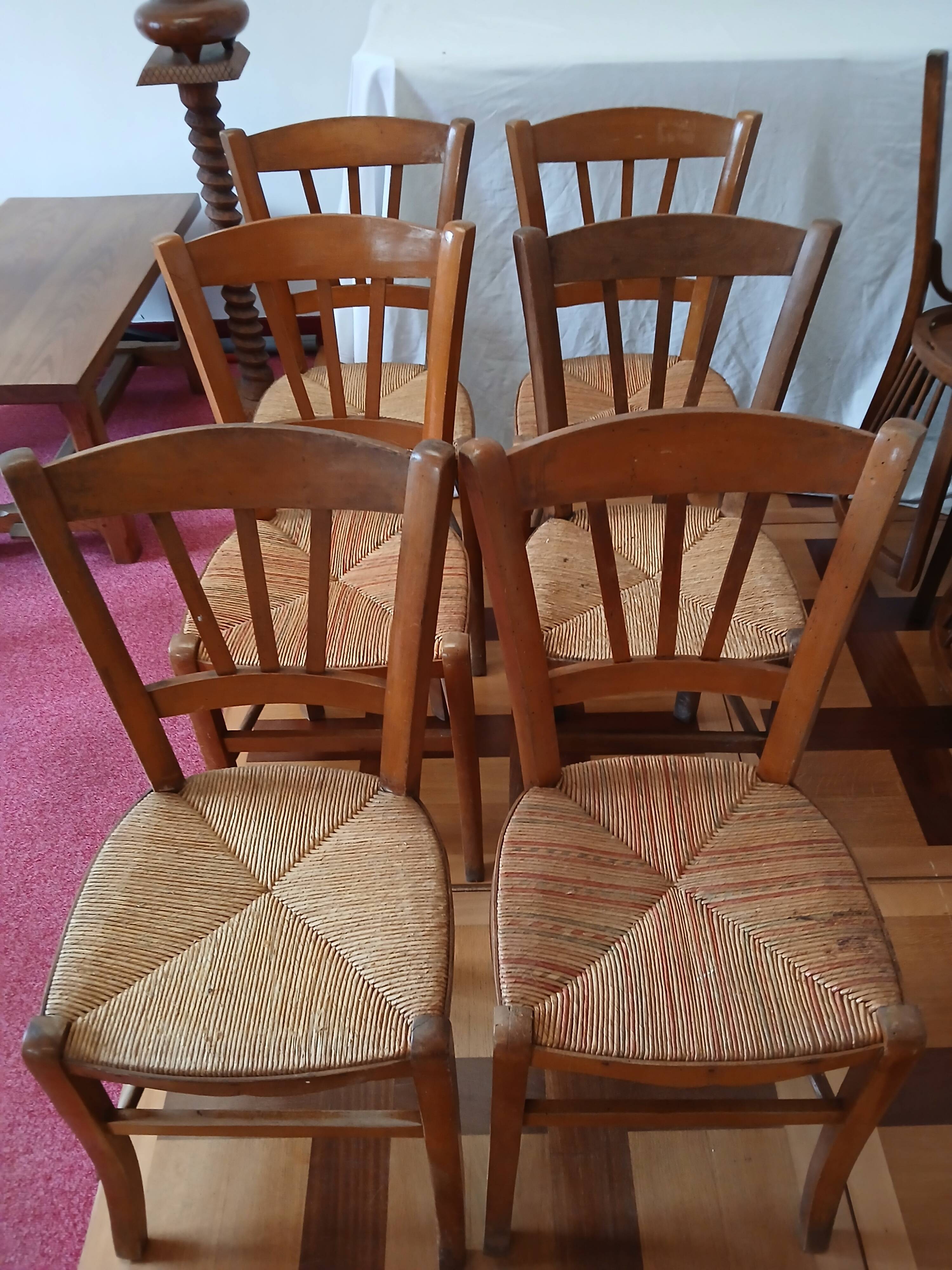 6 chaises Luterma