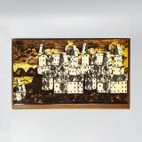 1970s Original Gorgeous Playing Cards Box by Piero Fornasetti in Excellent condition. Made in Italy