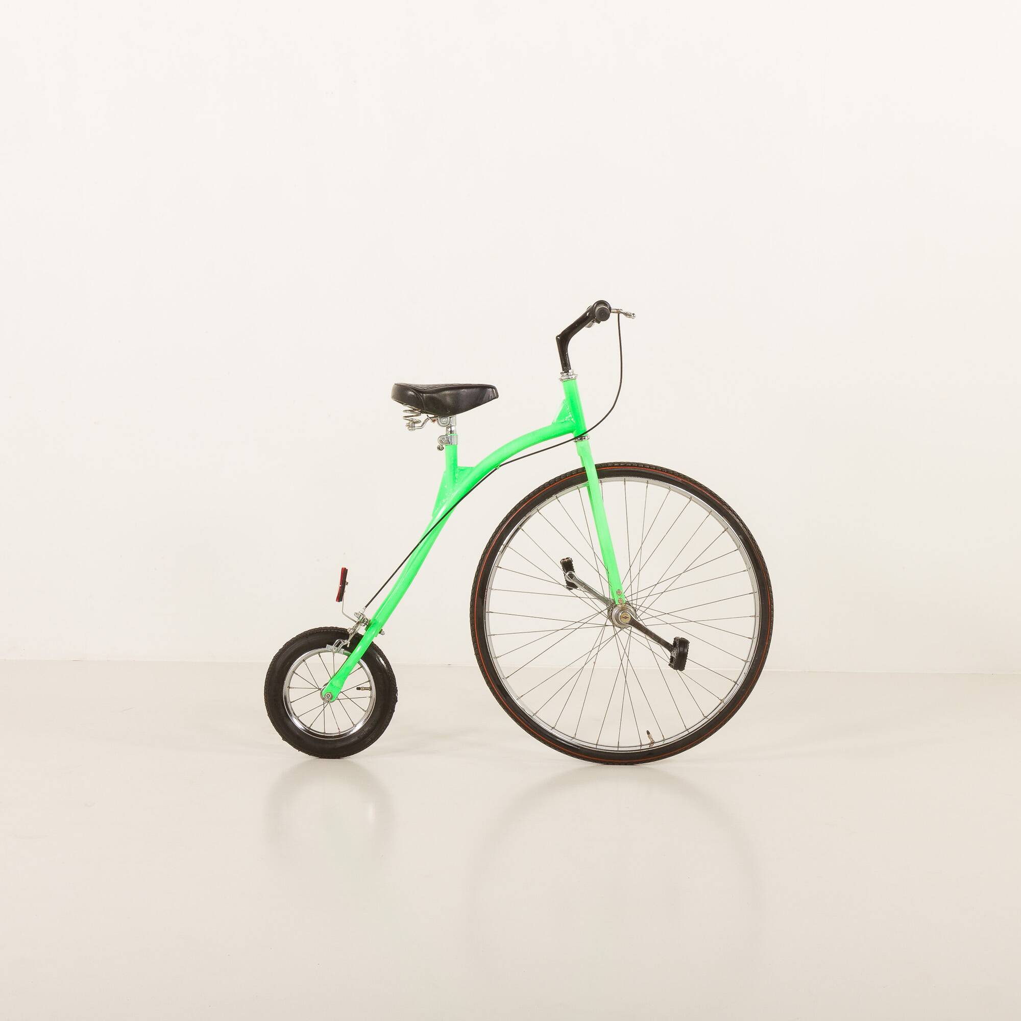 Vintage bike, high wheeler, 1980s