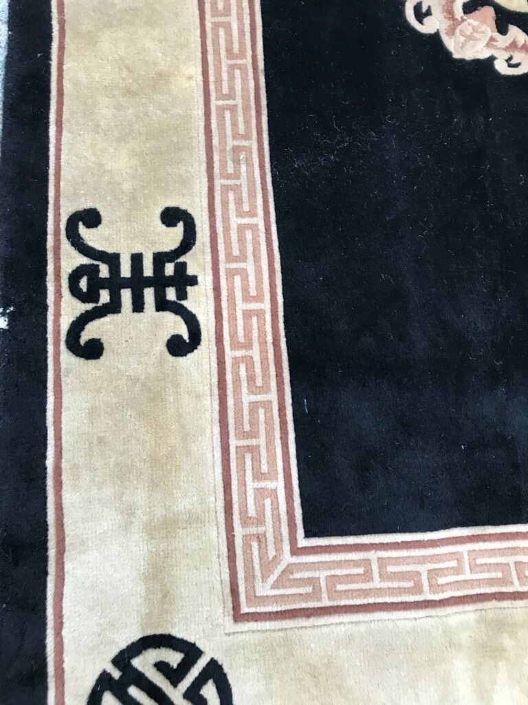 Old chinese carpet 120 x 192 cm