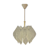 Vintage plexi lucite hanging lamp