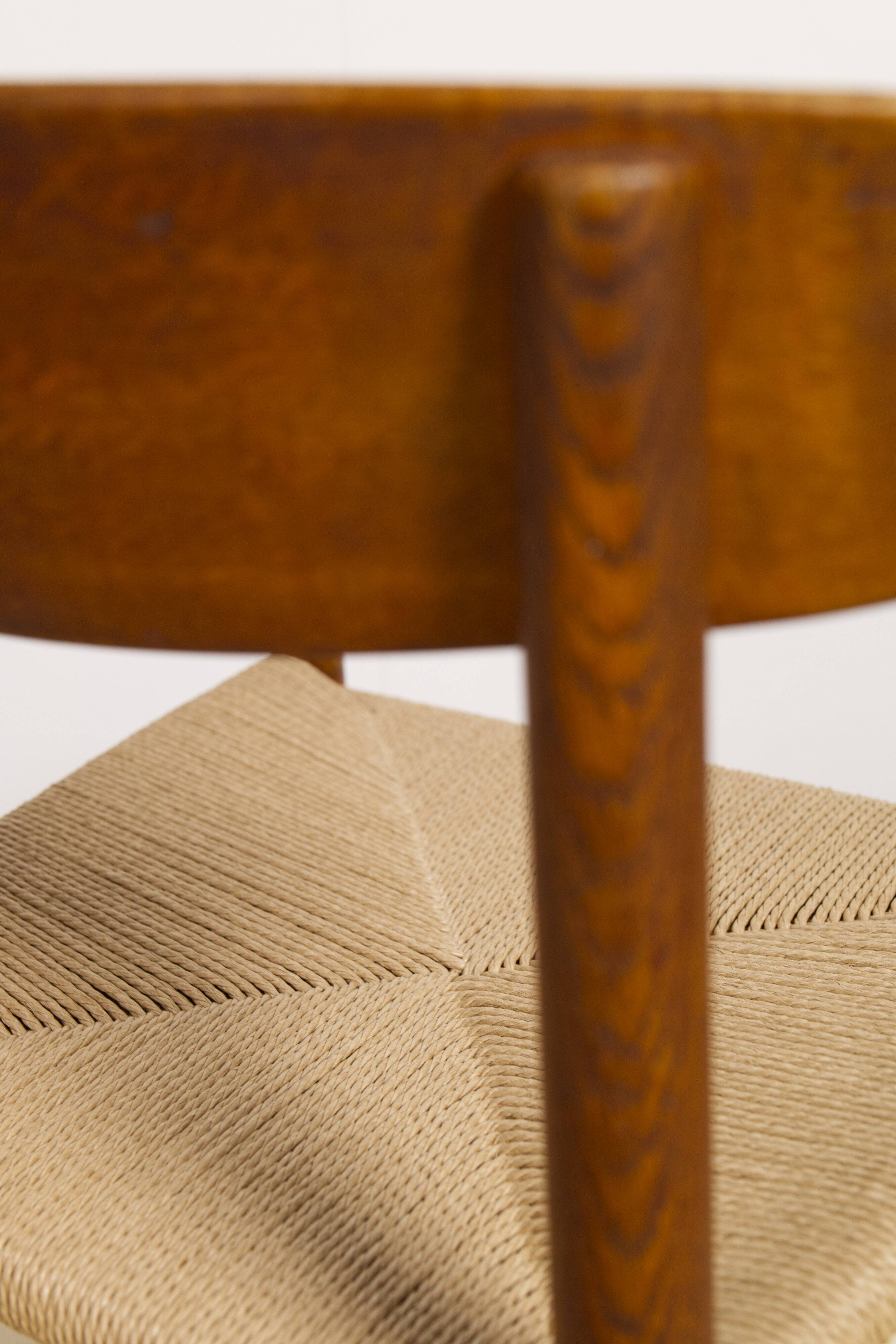 Set of 6 Oak dining chairs 'j39' by Borge Mogensen, 1960s