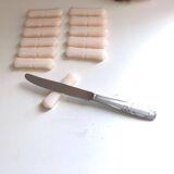 12 vintage cutlery knife holders