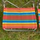 Vintage camping chairs 70s