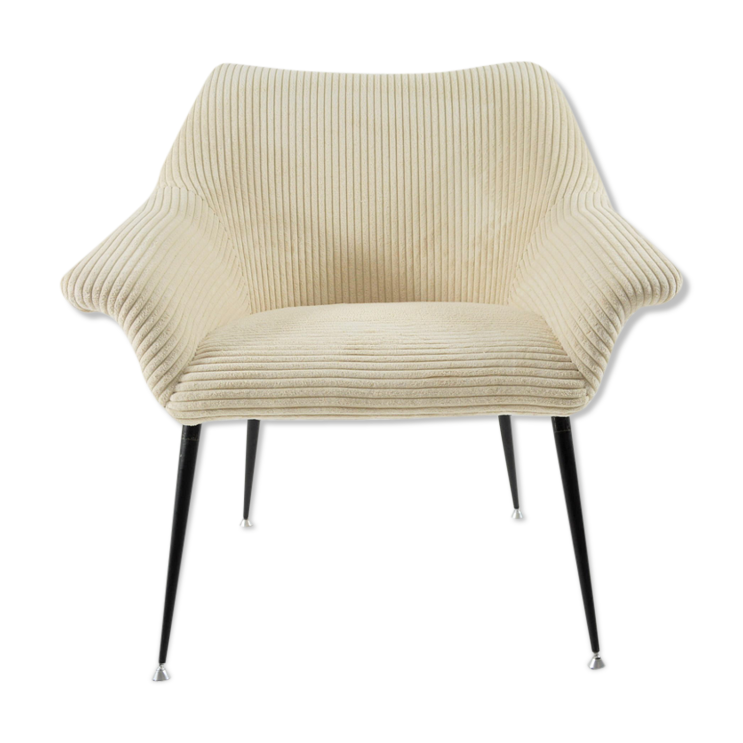 Ivory square shell chair