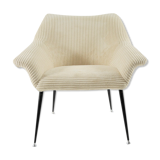 Ivory square shell chair