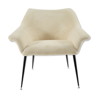 Ivory square shell chair