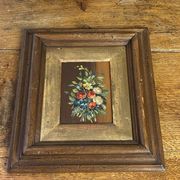 Wood painting, Italy wooden framing