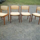 Series of 4 Vintage chairs