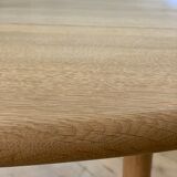 Table basse scandinave chêne massif  Hans Wegner