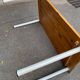 Table / Desk 150x80 cm in solid pine with detachable legs