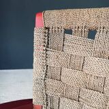 Vintage Mediterranean Rope Armchair, France, 1930s