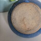 Glazed ceramic flower holder