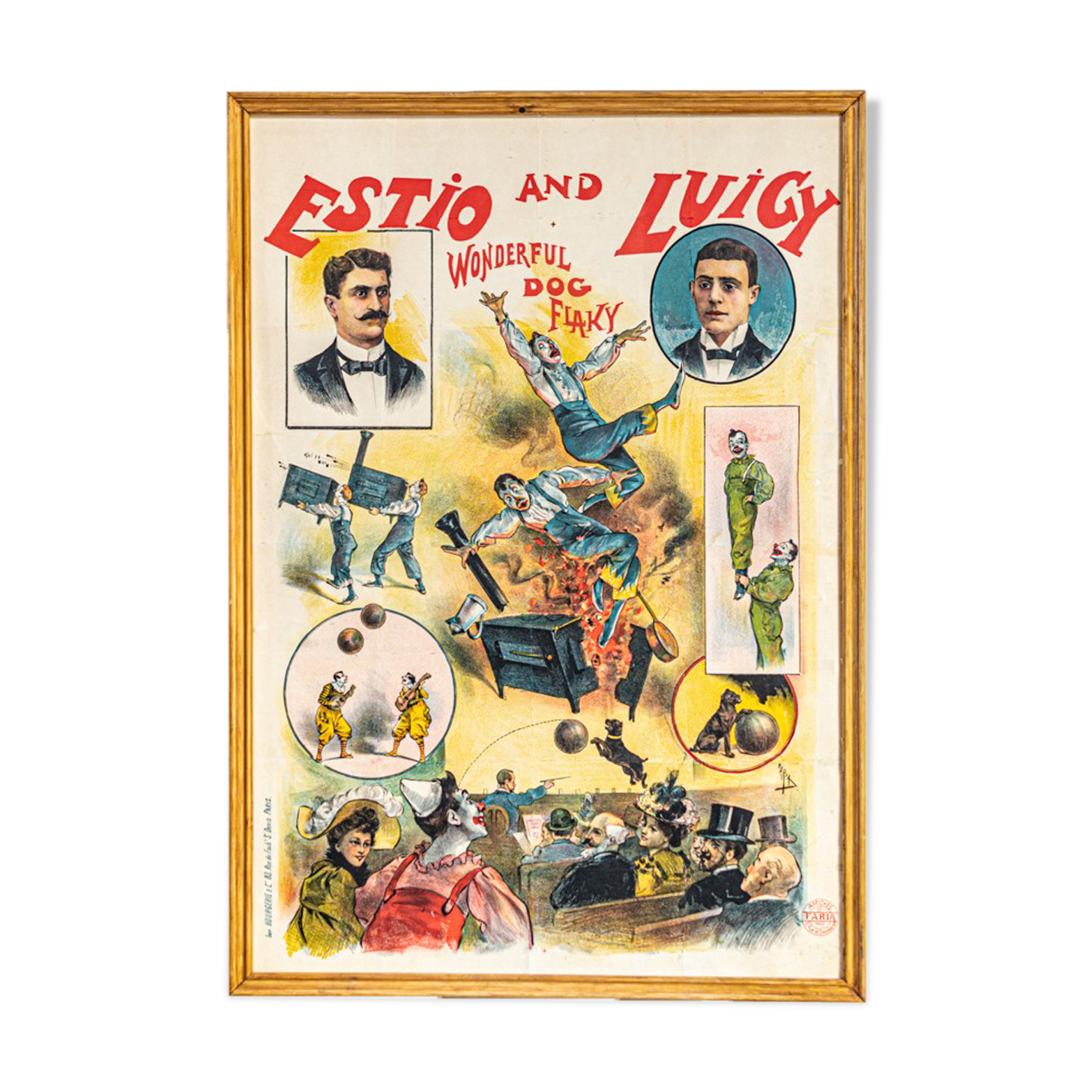 Egyo and Luigi circus poster