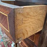 Pair of Louis XV bedside tables in marquetry