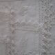 14 antique embroidered, monogrammed tea towels