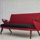 1960s, Danish design by Ch. F. Brodersen, 2 seater sofa, reupholstered.