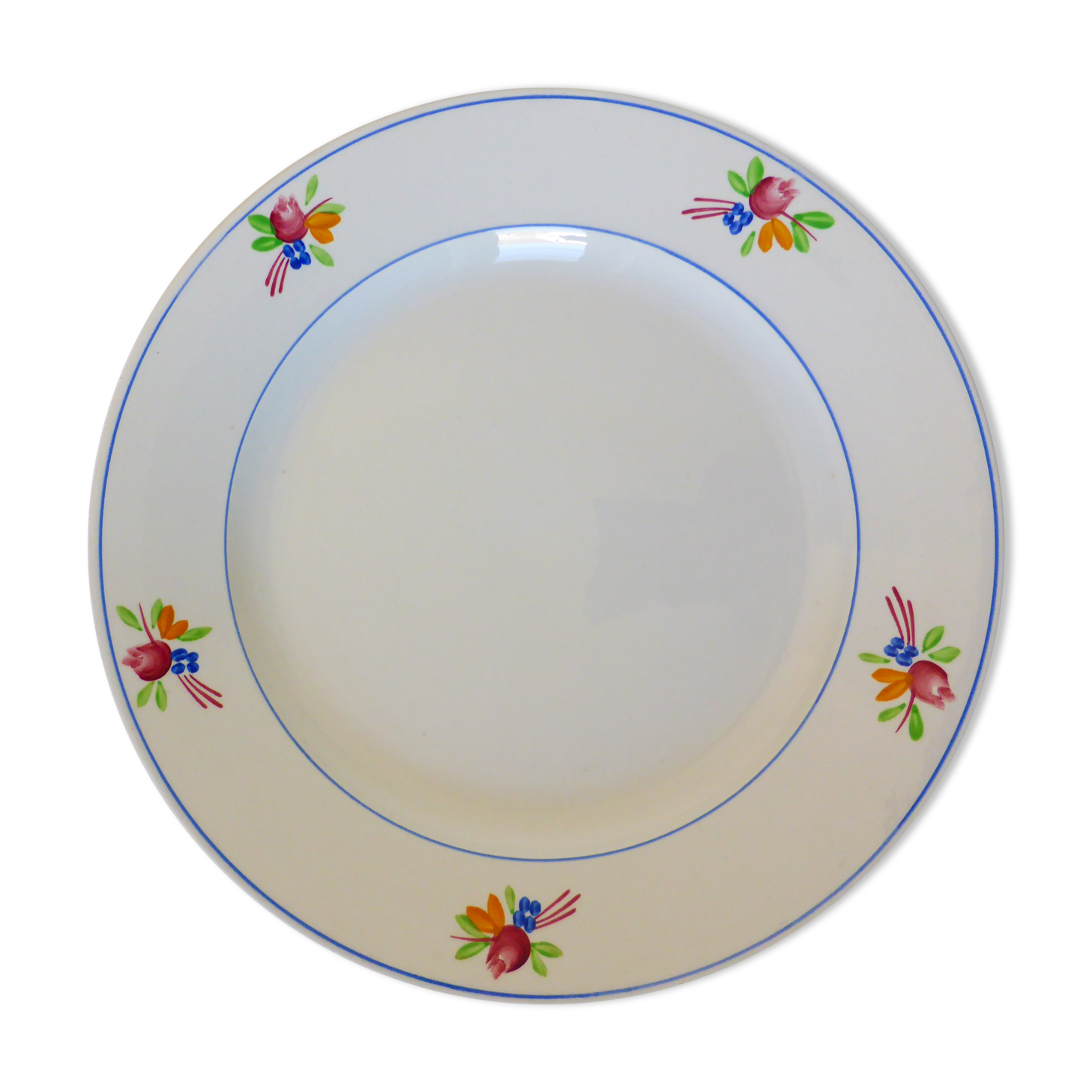 Round Gien dish, Nice model