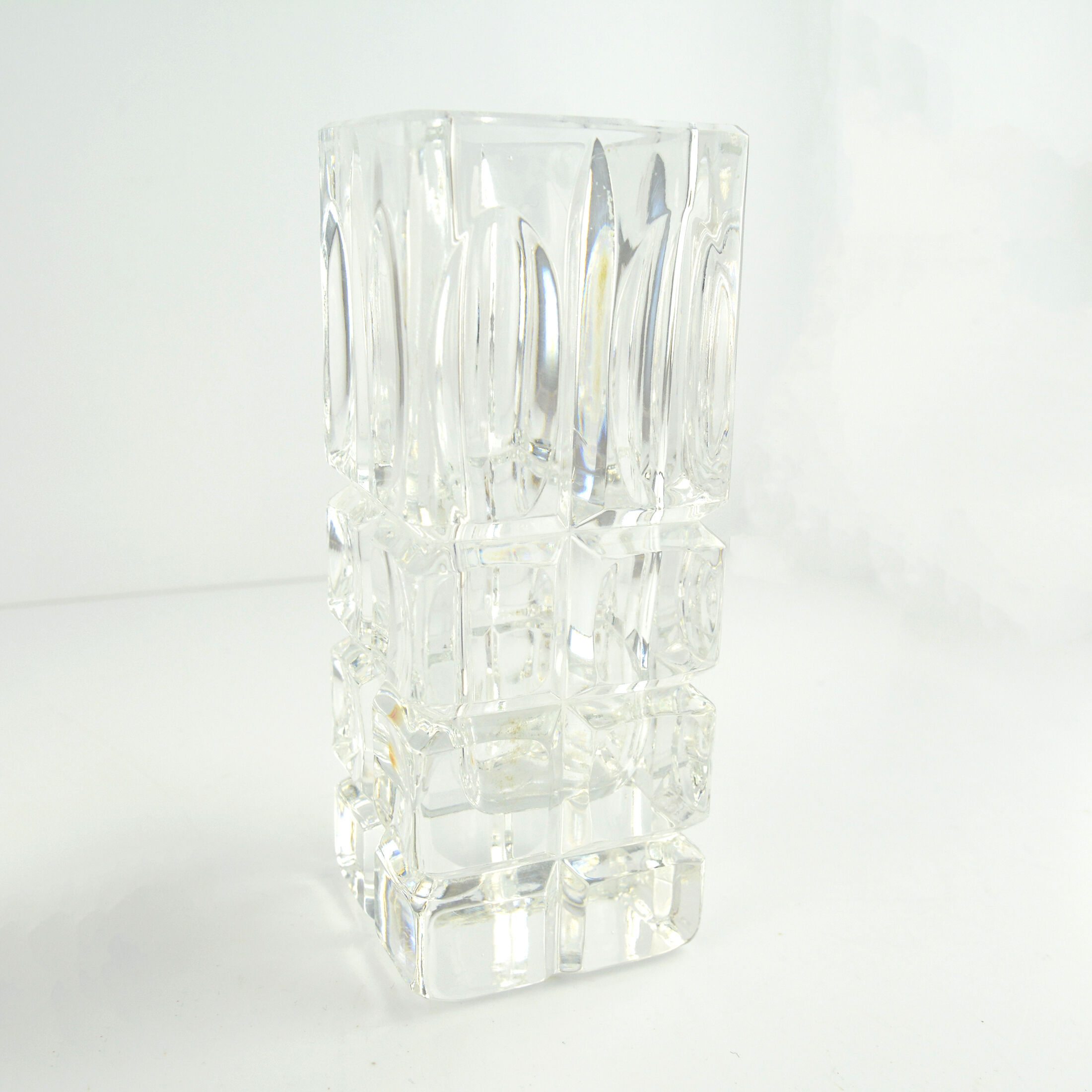 Vase en cristal Cristal D’Arques, France, années 1970 Selency
