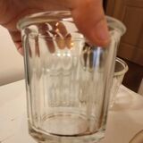 3 vintage jam jars