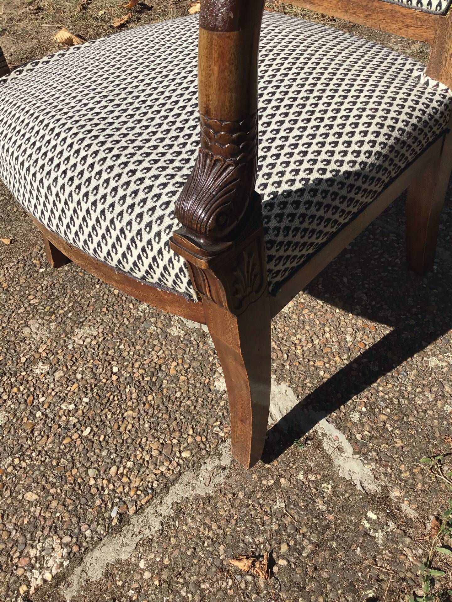 Empire armchair