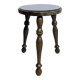 Old turned oak tripod stool