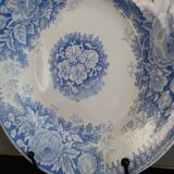 Set of 5 flat plates Sarreguemines Jardinière