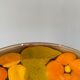 Set of 14 vintage flat plates MBFA Pornic, model "Candice"