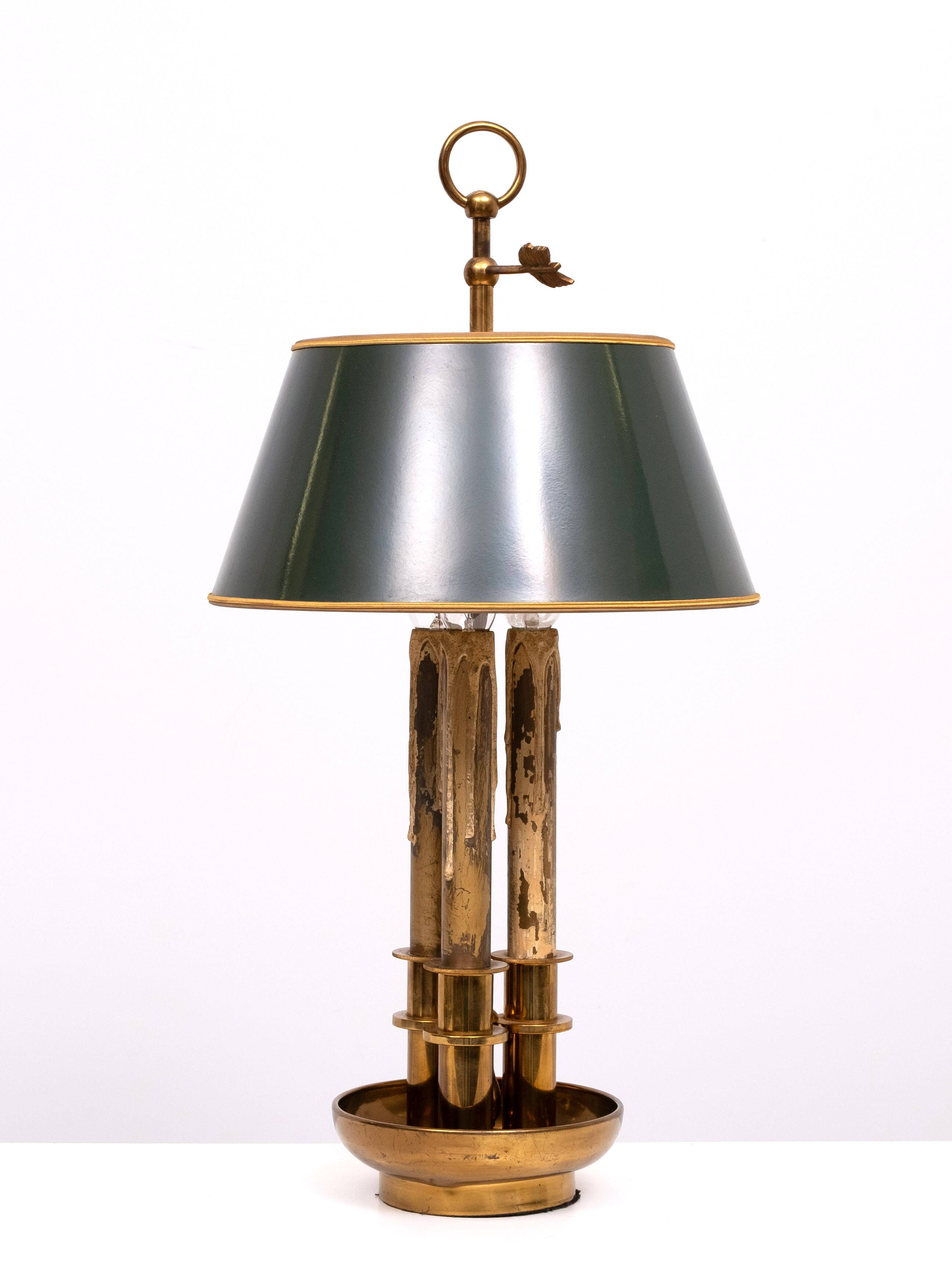 Louis XV Style Three Light Bouillotte Lamp France