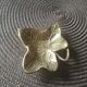 Empty ashtray pocket sheet in bronze