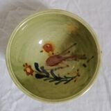 Decorated glazed ceramic bowls