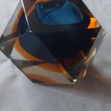 Diamond-shaped ashtray by Flavio Poli