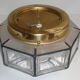 30x17cm glashütte limburg wall ceiling lamp model 2813, geometric shape