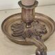 Lampe de chevet  en bronze - bougeoir  à main