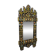 Vintage Hand Painted and gilded Moorish Mirror, 1960/70s