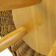 Rattan coffee table by Uluv, Czechoslovakia, circa 1960
