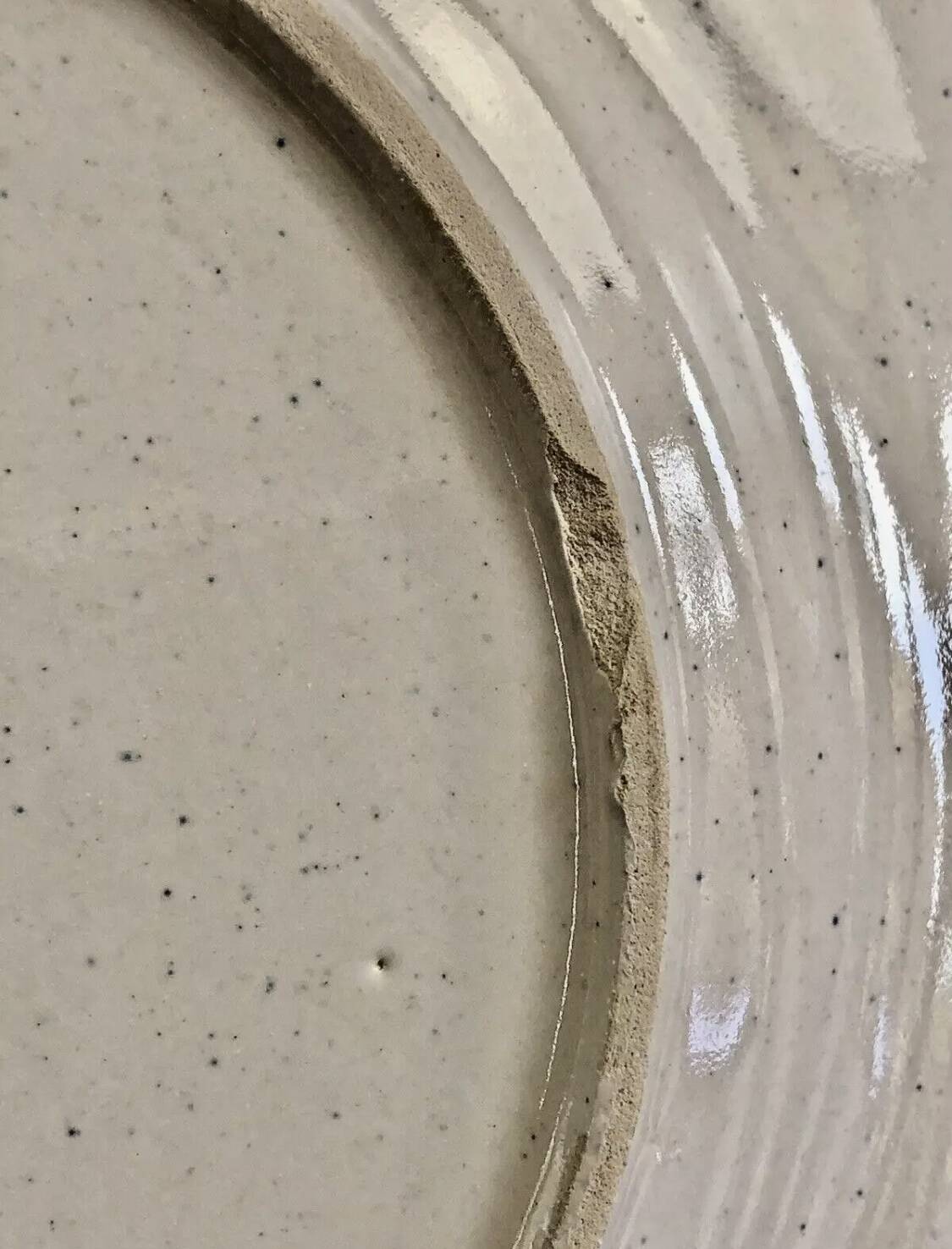 6 old dessert plates Desvres Fourmaintraux Rouen model Dinan 2