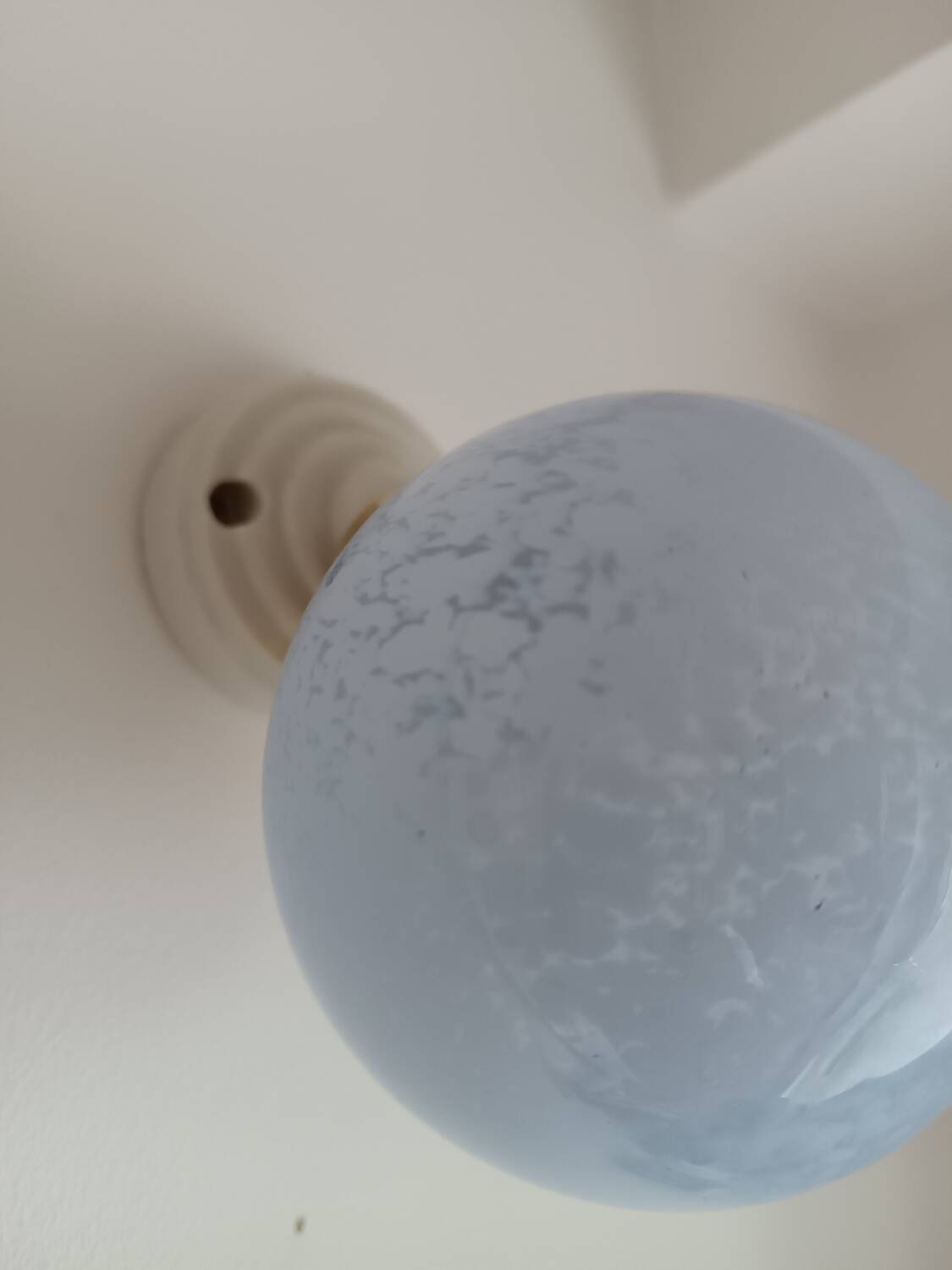 Clichy glass wall light