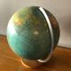 Vintage globe globe map