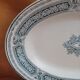 Plat Ovale Terre de fer . Saint-Amand et Hamage