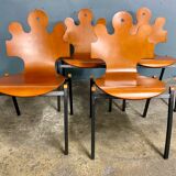 4 chaises "Puzzle", design by Essaime, France 1995