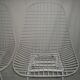 Paire de chaises Eames Wire DKX des années 50 - 60