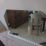 bevelled mirror from the 1960s 60x45cm