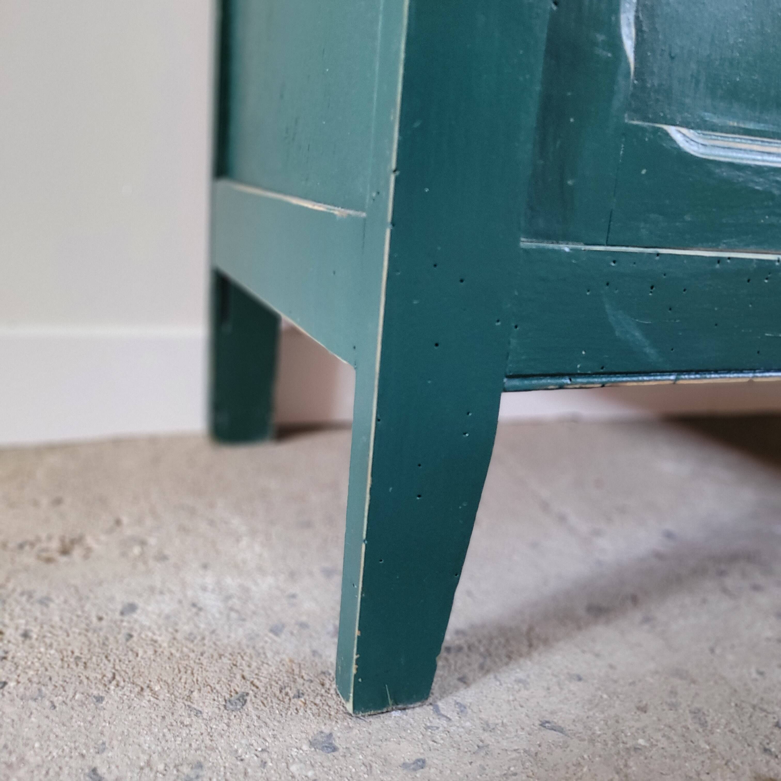 Green patinated Parisian sideboard