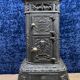 Beautiful cast iron stove, pagoda model, from Varigney in Haute Saône