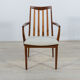 Mid-century teak and fabric dining chairs by Leslie Dandy for G-Plan, 1960s, Set of 8