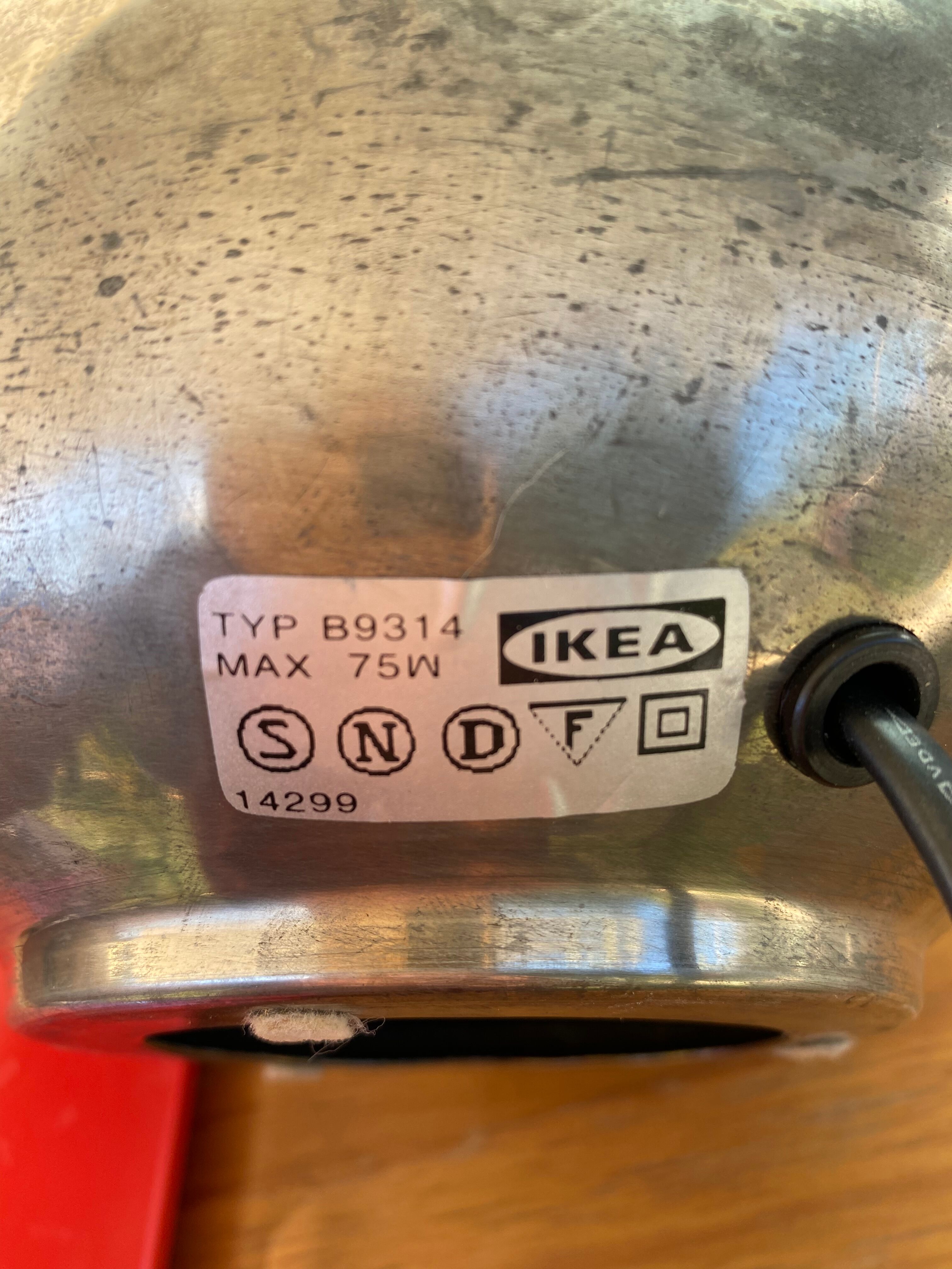 Lamp foot imitation tin