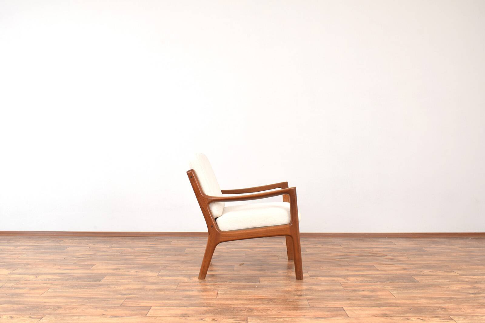 Mid-Century Teak Senator Lounge Chair by Ole Wanscher for Cado, 1960s.