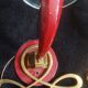 Appliques bronze et verre jules leleu art deco