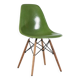 Lime Green Herman Miller Original Vintage Eames DSW Side Shell Chair